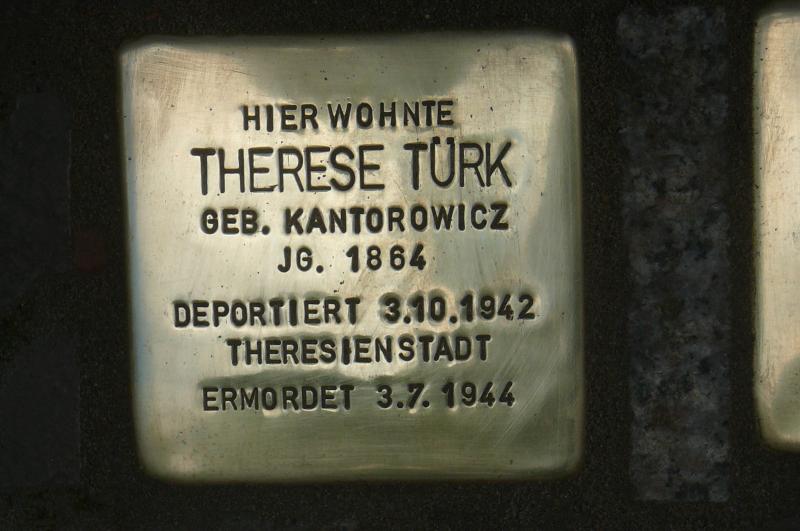 Foto: Initiative Stolpersteine Charlottenburg-Wilmersdorf