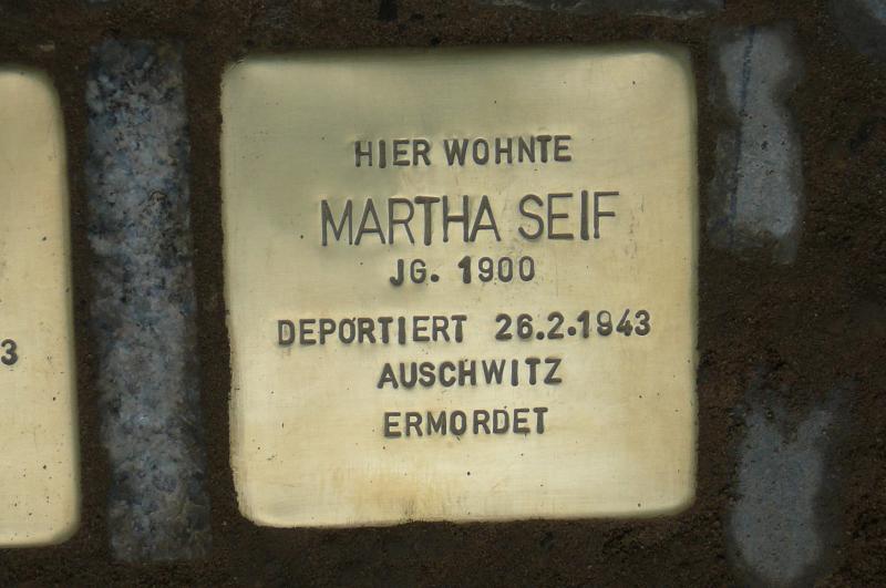 Foto:Initiative Stolpersteine Charlottenburg-Wilmersdorf