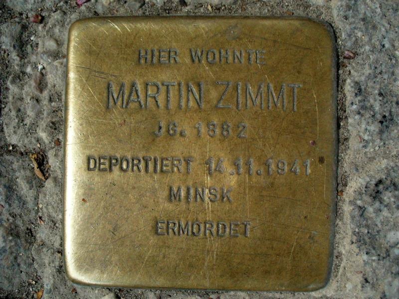 Foto: Initiative Stolpersteine Charlottenburg-Wilmersdorf