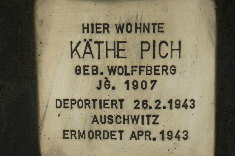 Foto: Initiative Stolpersteine Charlottenburg-Wilmersdorf