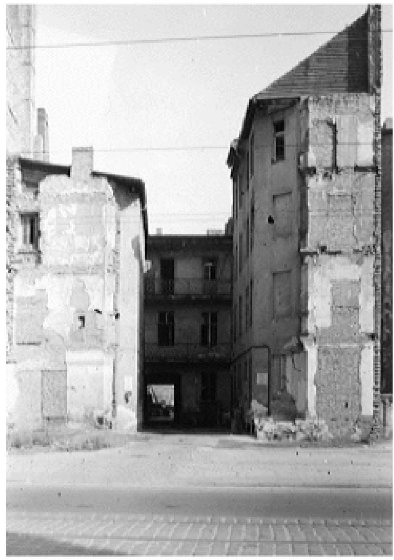 Zerbombtes Wohnhaus von Arthur Michelsohn