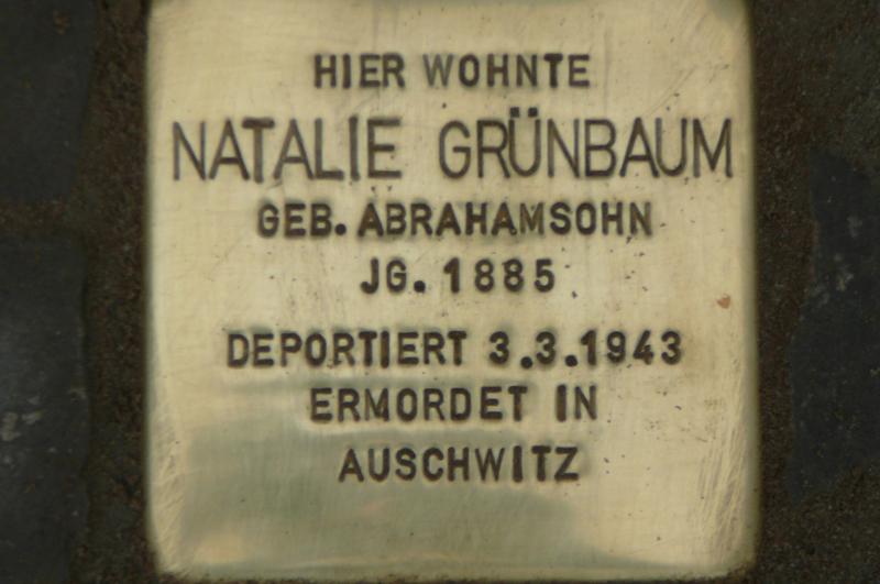 Foto:Initiative Stolpersteine Charlottenburg-Wilmersdorf