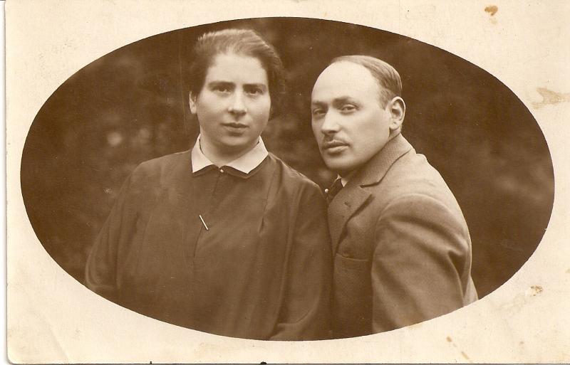 Niche Scherl und ihr Mann Julius. Copyright: Ron Segal