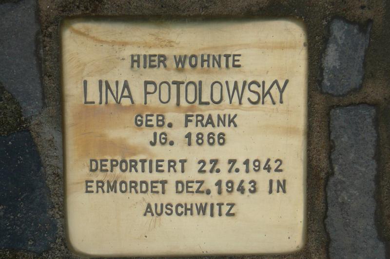 Foto: Initiative Stolpersteine Charlottenburg-Wilmersdorf