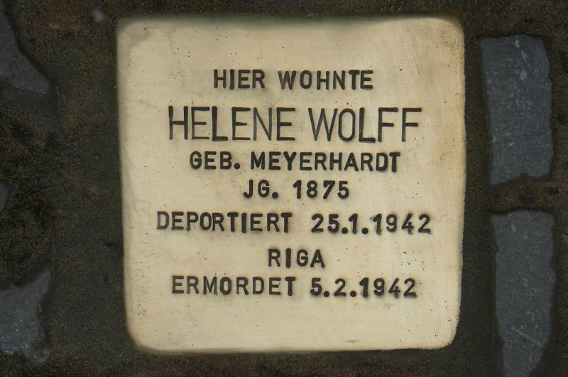 Foto: Initiative Stolpersteine Charlottenburg-Wilmersdorf