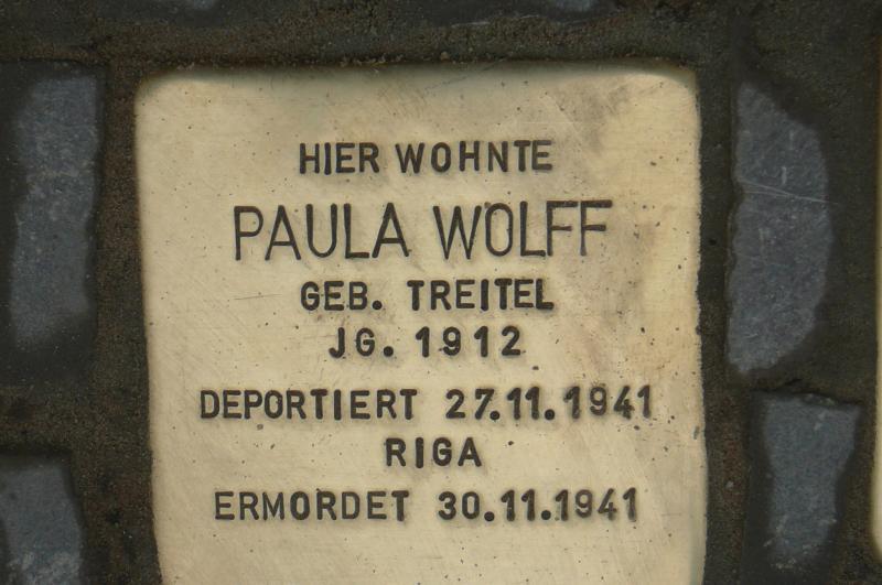 Foto: Initiative Stolpersteine Charlottenburg-Wilmersdorf