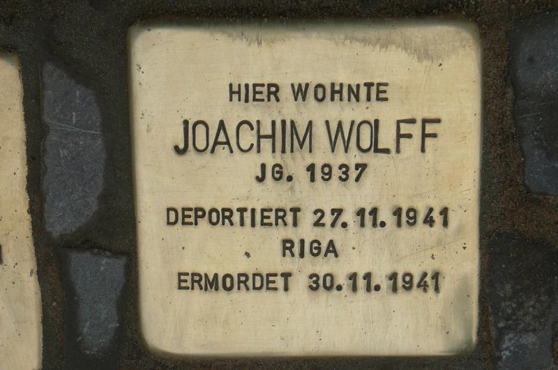 Foto: Initiative Stolpersteine Charlottenburg-Wilmersdorf