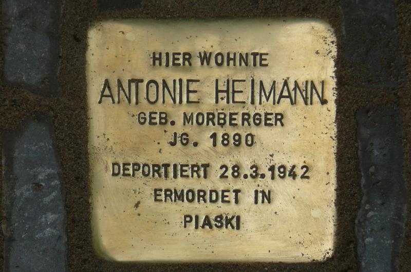 Foto: Initiative Stolpersteine Charlottenburg-Wilmersdorf