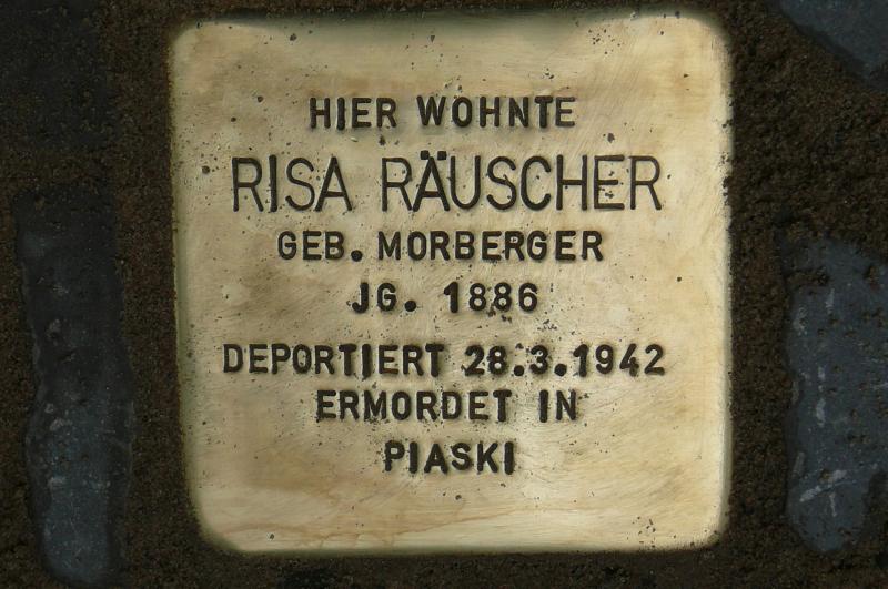 Foto: Initiative Stolpersteine Charlottenburg-Wilmersdorf