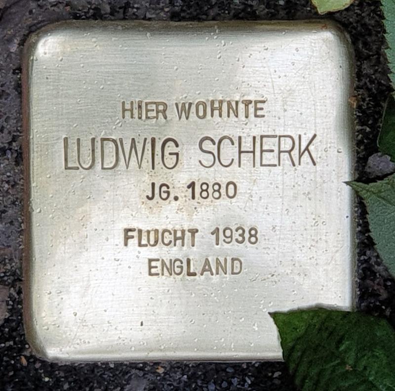 Stolperstein Ludwig Scherk © OTFW