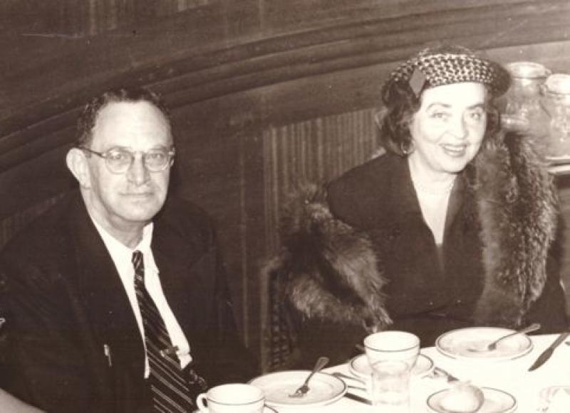 Paul und Margarete Landsberg 1956 Bild: Familienbesitz