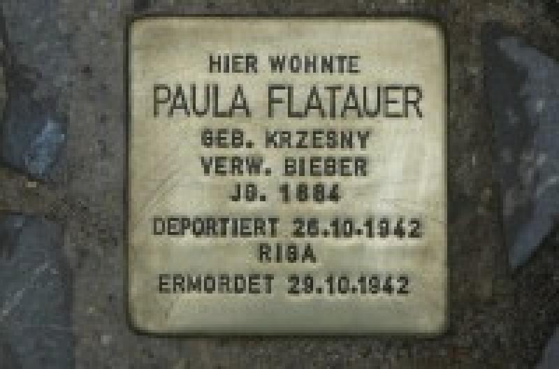 Foto: Initiative Stolpersteine Charlottenburg-Wilmersdorf