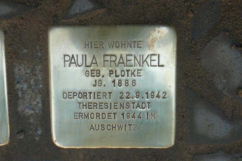 Foto:Initiative Stolpersteine Charlottenburg-Wilmersdorf