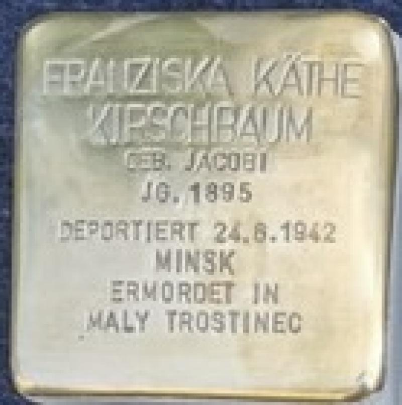 Stolperstein Artur Kirschbaum @ Dagmar Poetzsch