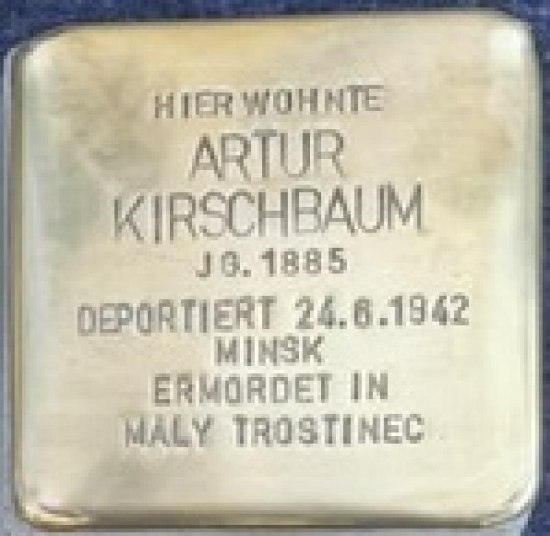 Stolperstein Franziska Käthe Kirschbaum @ Dagmar Poetzsch
