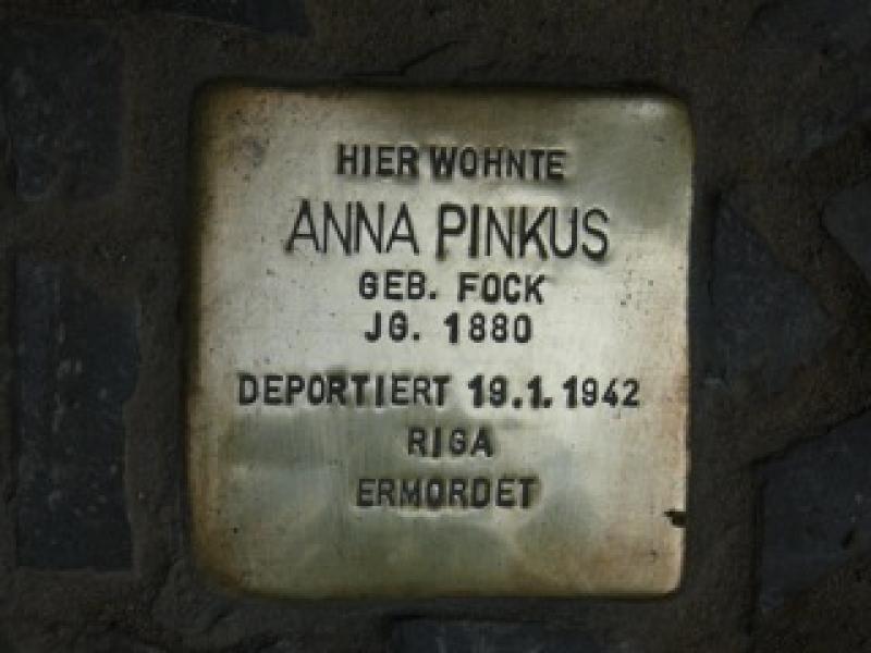 Foto: Initiative Stolpersteine Charlottenburg-Wilmersdorf