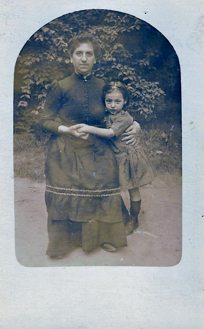 Recha mit Linda ca. 1914 © privat