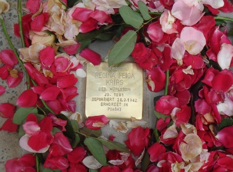 Stolperstein für Regina Feiga Krips