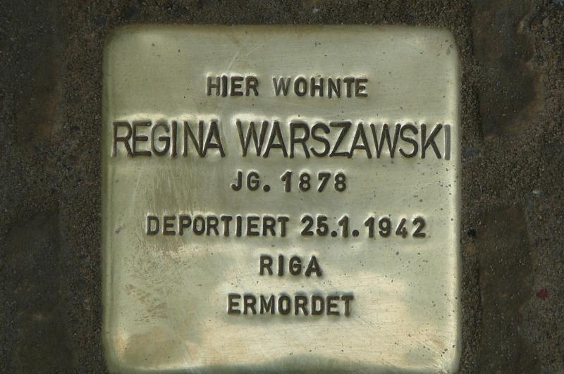 Foto: Initiative Stolpersteine Charlottenburg-Wilmersdorf