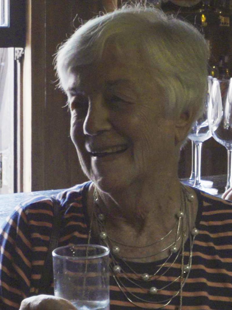 Eva an ihrem 90sten Geburtstag 2019;  Foto: Besitz Daniel Graf. 