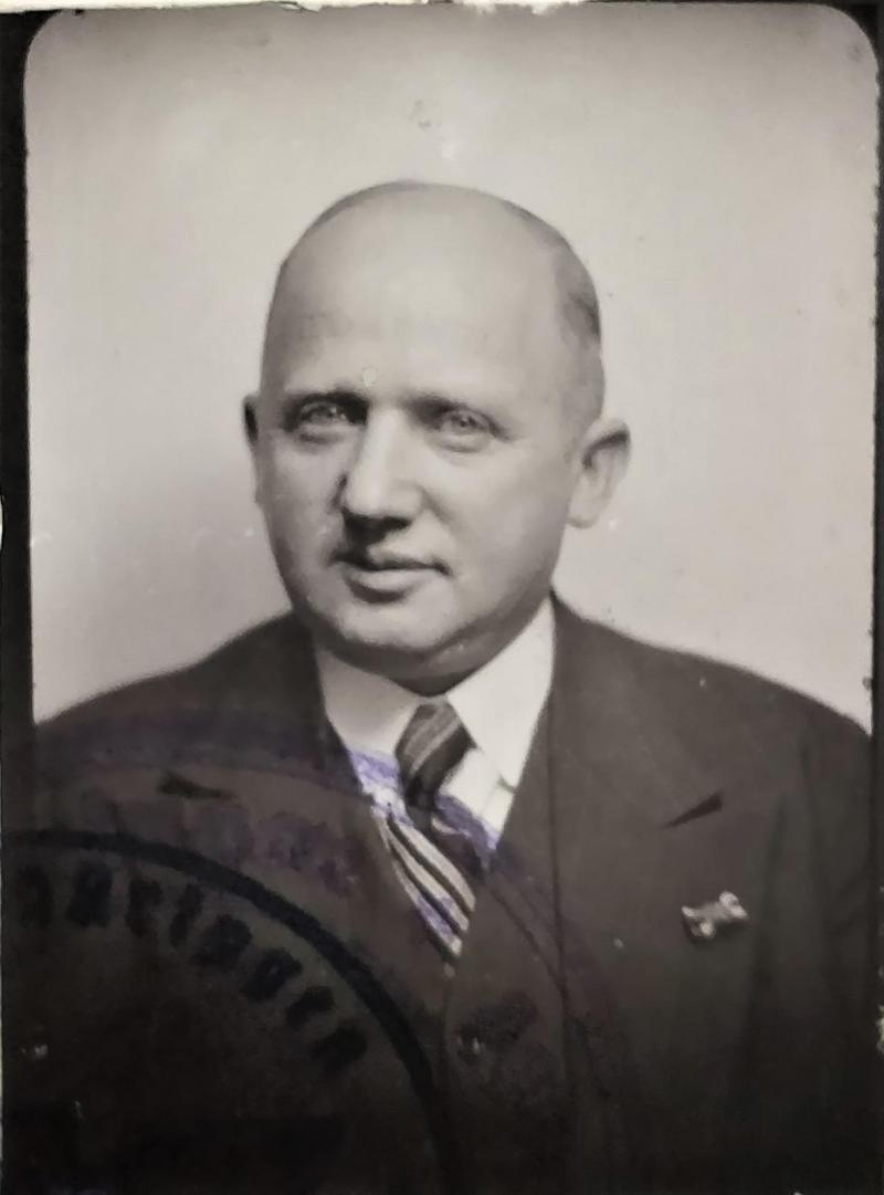 Karl Sitzmann, 1937, Foto: privat