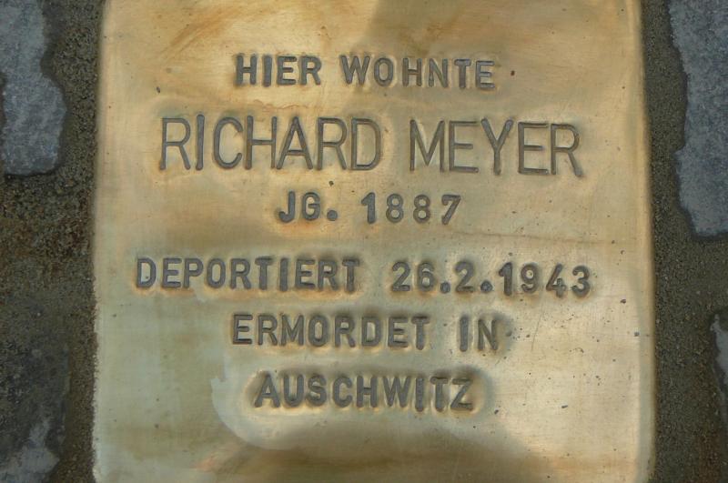 Foto:Initiative Stolpersteine Charlottenburg-Wilmersdorf