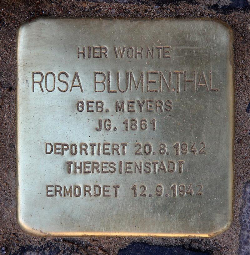 Rosa Blumenthal © OTFW
