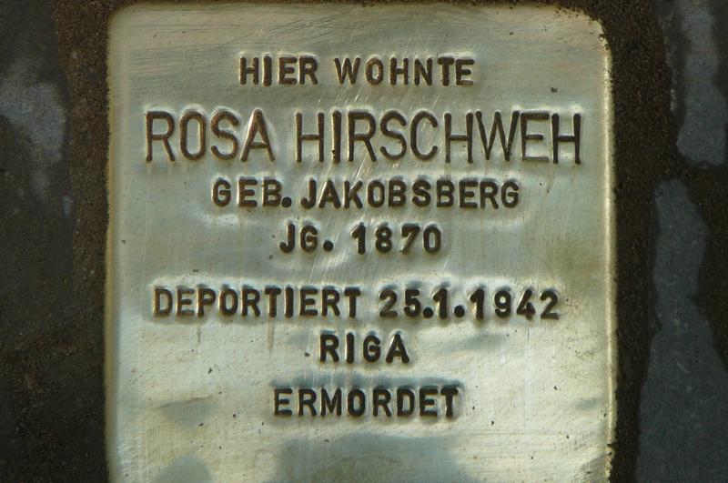 Foto: Initiative Stolpersteine Charlottenburg-Wilmersdorf