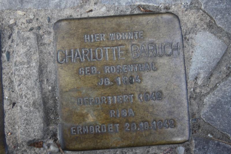Foto: Initiative Stolpersteine Charlottenburg-Wilmersdorf