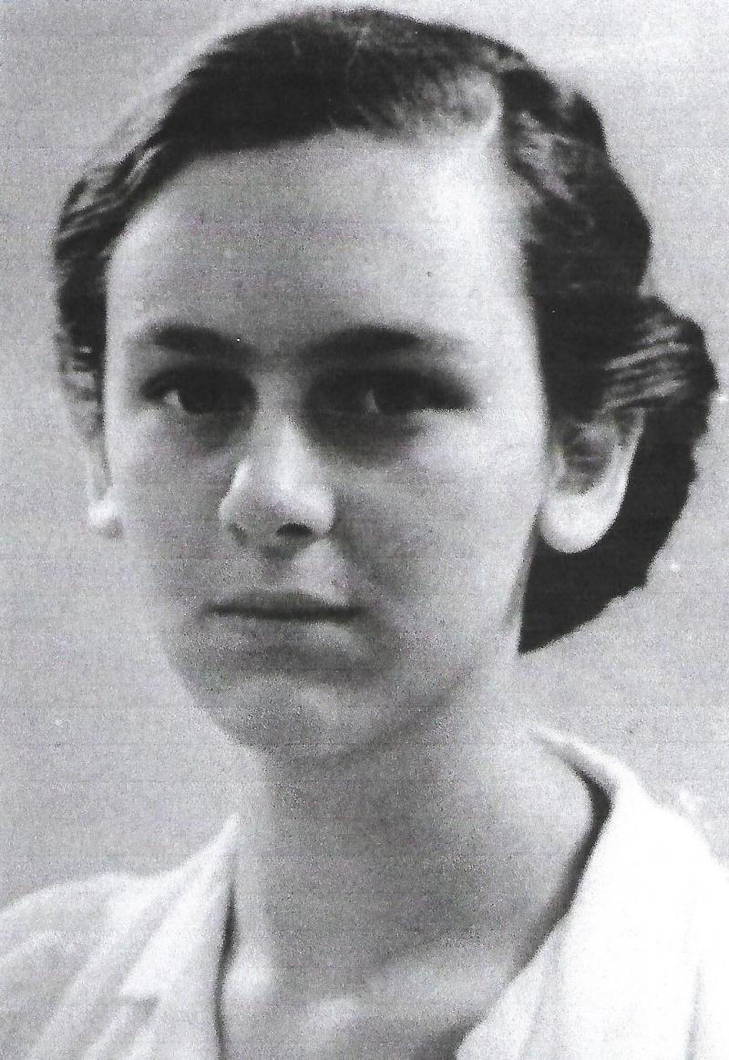 Rosemarie Noah 1938 © Aus Kindern wurden Briefe; edition berlin