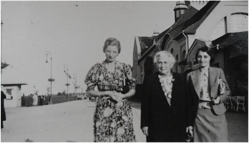Berta Feldmann geb. Lindheimer, Sophie und Ruth Feldmann, 1937 Italien © Privatbesitz