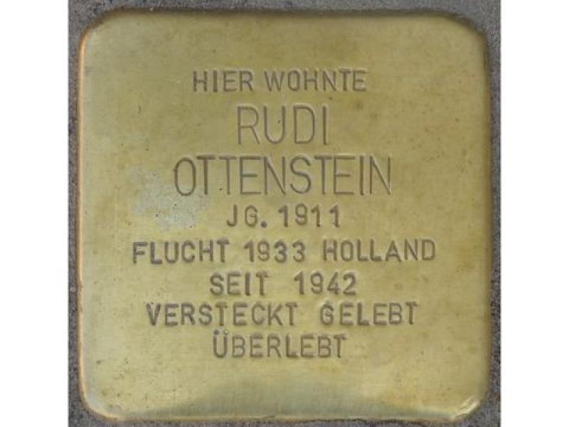 Stolperstein für Rudi Ottenstein