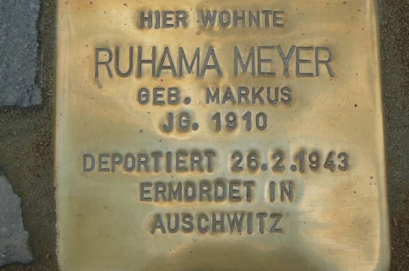 Foto:Initiative Stolpersteine Charlottenburg-Wilmersdorf