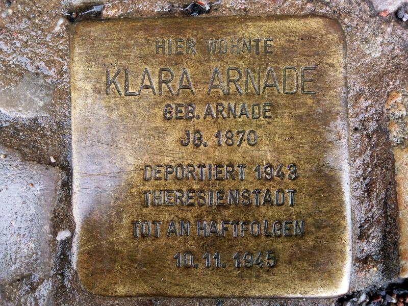 Foto: Initiative Stolpersteine Charlottenburg-Wilmersdorf