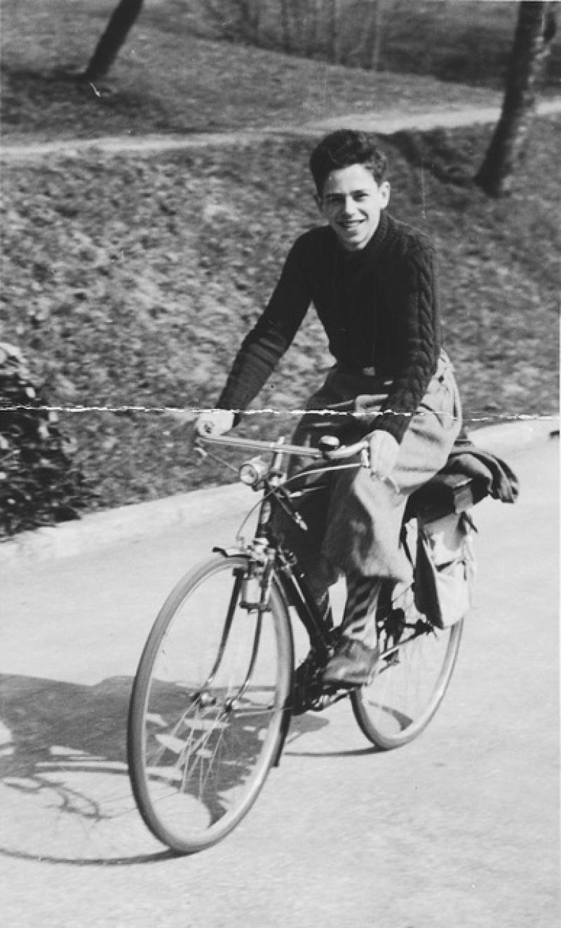 Peter Salz nach seiner Flucht von Frankreich in die Schweiz. © United States Holocaust Memorial Museum, courtesy of Walter Reed