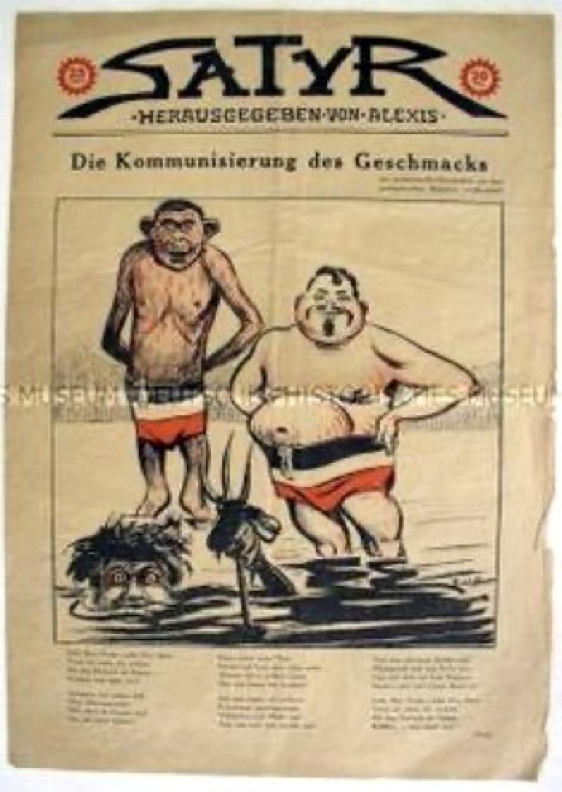 Verleger Dr. phil. Alexis Alexander Schleimer war der Herausgeber mehrerer Zeitschriften. Bild: gemeinfrei