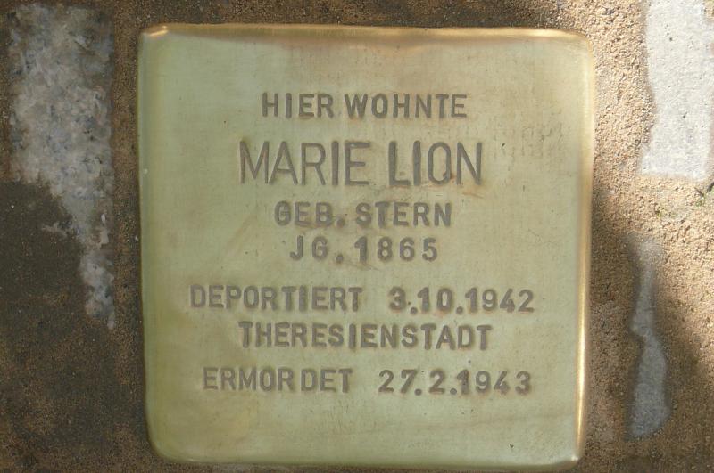 Foto: Initiative Stolpersteine Charlottenburg-Wilmersdorf