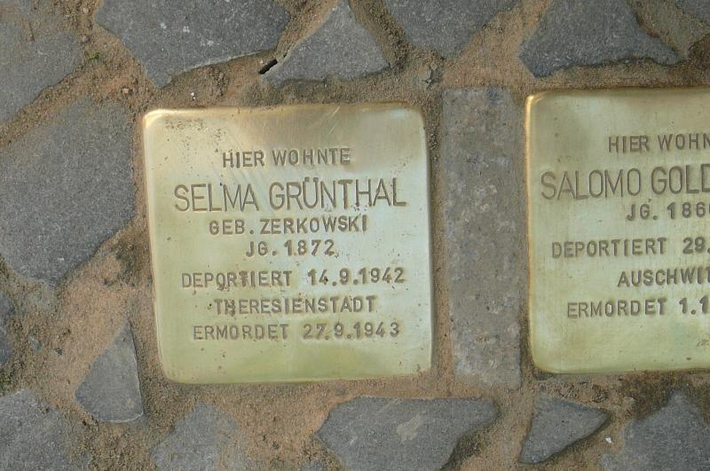 Foto: Initiative Stolpersteine Charlottenburg-Wilmersdorf