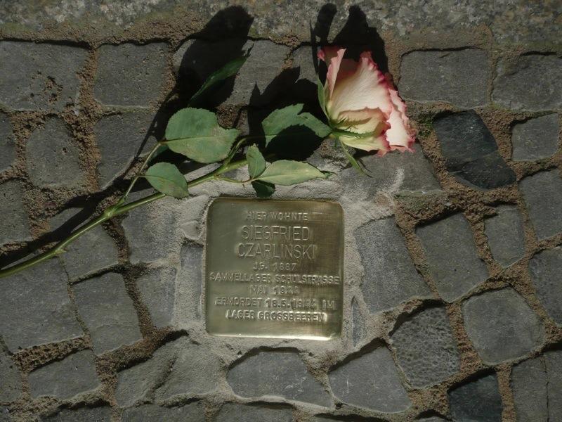 Stolperstein für Siegfried Czarlinski