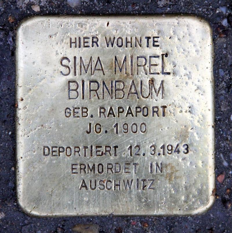 Sima Mirel Birnbaum © OTFW