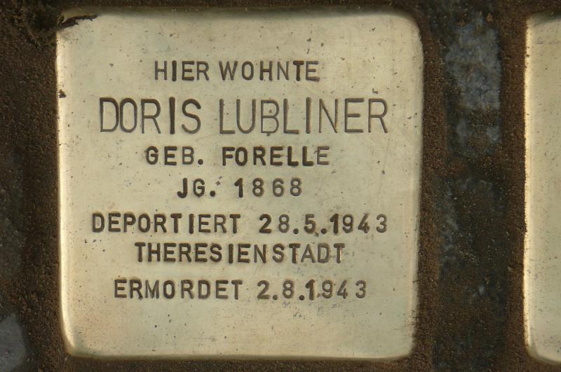 Foto: Initiative Stolpersteine Charlottenburg-Wilmersdorf