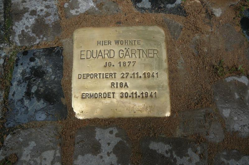 Foto: Initiative Stolpersteine Charlottenburg-Wilmersdorf