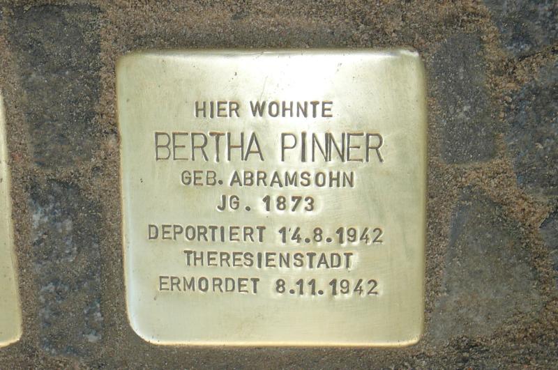 Foto: Initiative Stolpersteine Charlottenburg-Wilmersdorf