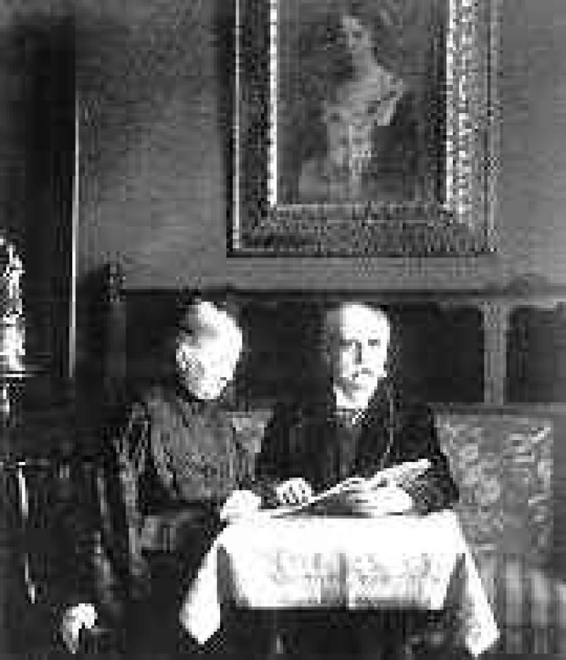 Fritz Springer und Ehefrau Emma geb. Hertz (Springer-Archiv)