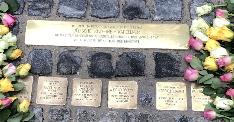 Stolperschwelle © Projekt-Stolpersteine