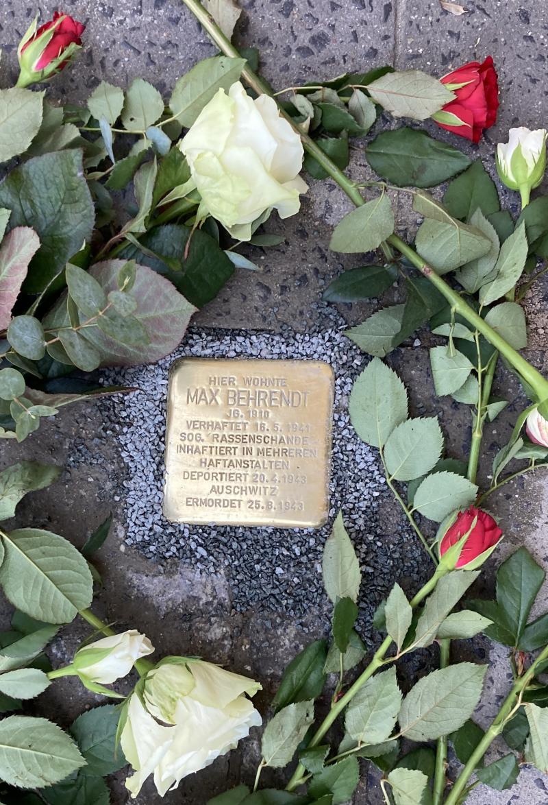 Stolperstein Max Behrendt © Koordinierungsstelle Stolpersteine Berlin