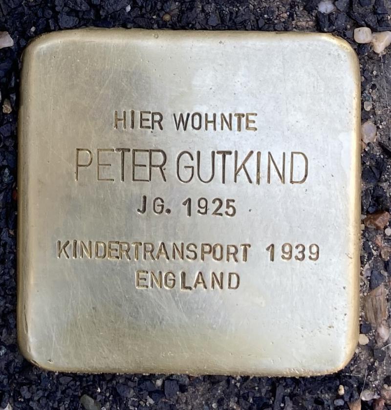 Stolperstein Peter Gutkind