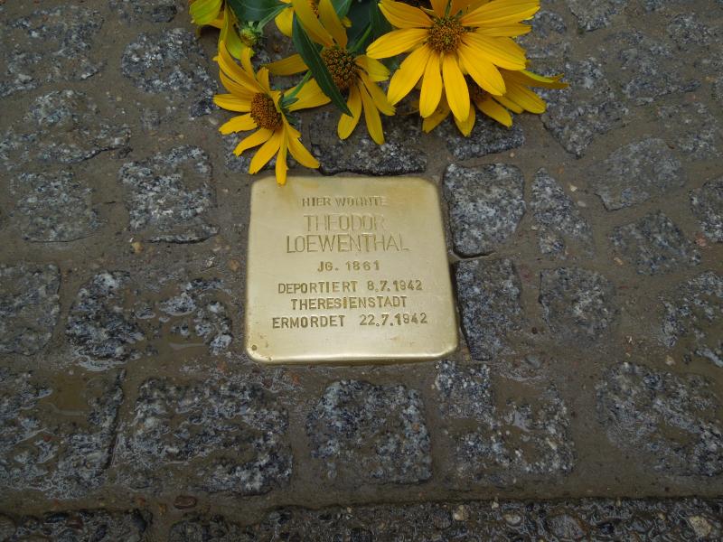 Stolperstein Denny Joseph © Dagmar Janke