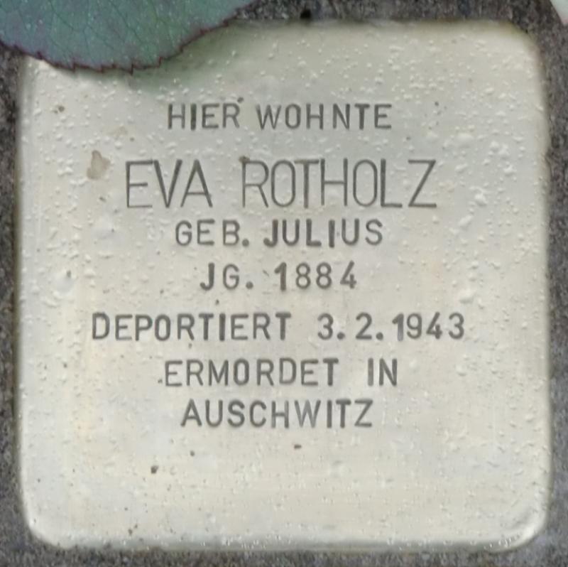 Stolperstein Siegbert Joseph © Dagmar Janke