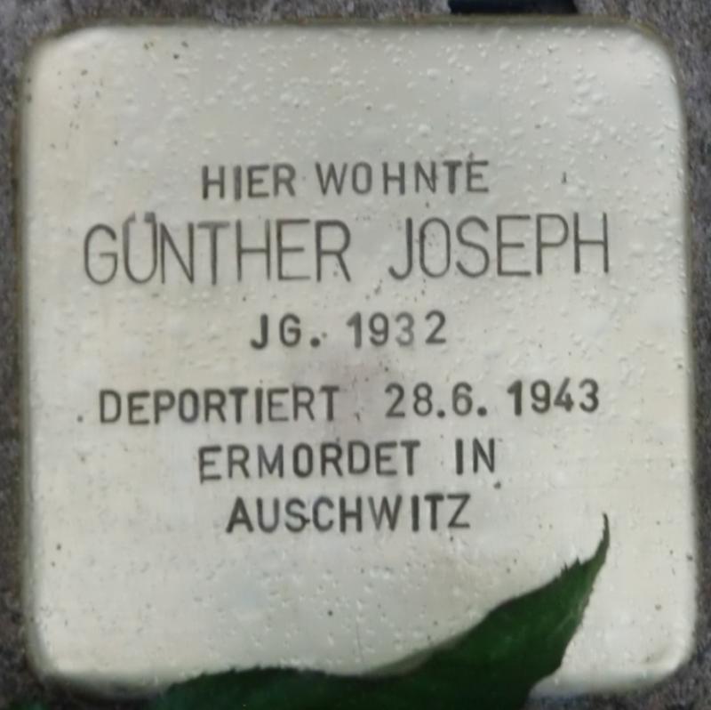 Stolperstein Markus Rotholz © Dagmar Janke